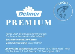 Dehner Premium Katzenleckerlies & Getränke > Katzensnack Fischfilet Pur, 22 g