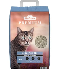 Dehner Premium Katzenstreu > Katzenstreu Komfort Klumpend, 10 l