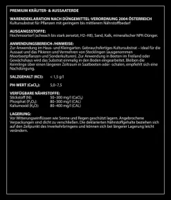 Dehner Premium Kräuter- & Aussaaterde, 120 x 20 Liter New