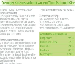 Dehner Premium Lovely Katzenleckerlies & Getränke > Katzensnack Mein Gaumenfreund, 12 x 6 x 14 g