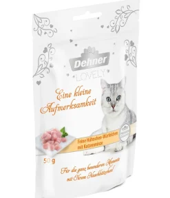 Dehner Premium Lovely Katzenleckerlies & Getränke > Katzensnack Eine kleine Aufmerksamkeit, 12 x 50 g