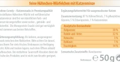Dehner Premium Lovely Katzenleckerlies & Getränke > Katzensnack Eine kleine Aufmerksamkeit, 12 x 50 g