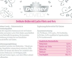 Dehner Premium Lovely Katzensnack Filets in Brühe Rückzugs-Ort, 24 x 40 g New
