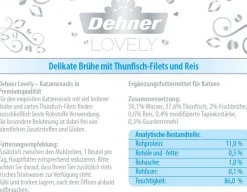 Dehner Premium Lovely Katzensnack Filets in Brühe Wohlfühl-Zone, 24 x 40 g Outlet