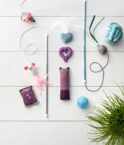 Dehner Premium Lovely Katzenspielzeug > Katzenspielzeug Verspieltes Fellknäuel