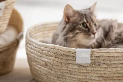 Dehner Premium Lovely Katzenbetten & Katzenkissen > Kuschelbett Guter Schlaf, oval