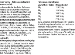 Dehner Premium Lovely Nassfutter Katze > Nassfutter für Katzen Liebe Grüße, 16 x 100 g