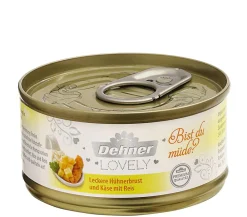 Dehner Premium Lovely Nassfutter Katze > Nassfutter für Katzen Bist du müde?, 24 x 70 g