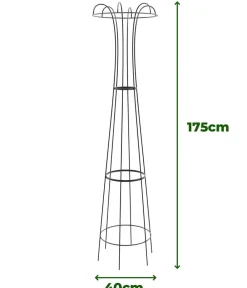 Dehner Rankgitter & Obelisken > Premium Metall-Obelisk Maxima,