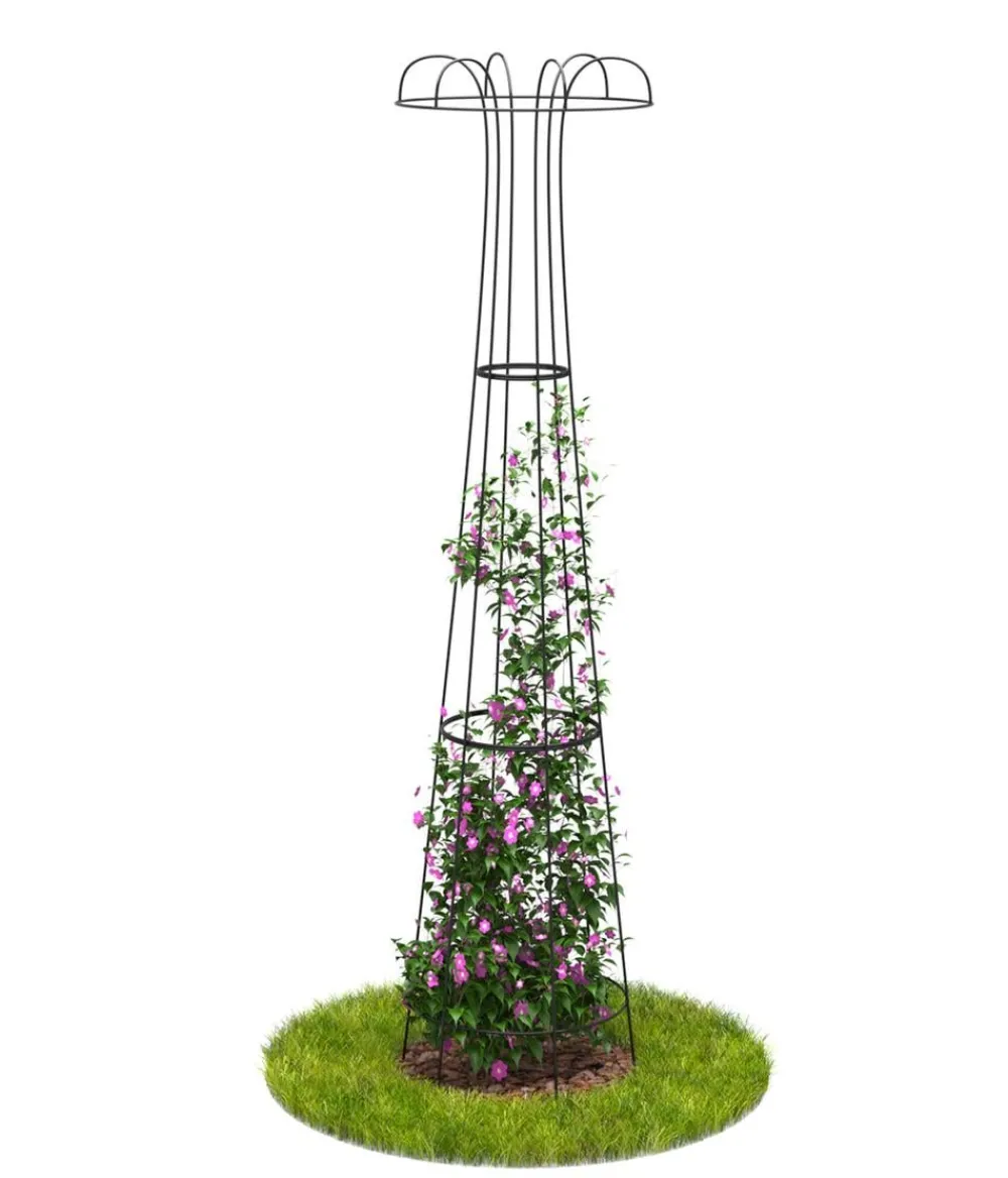 Dehner Rankgitter & Obelisken > Premium Metall-Obelisk Maxima,