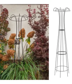 Dehner Rankgitter & Obelisken > Premium Metall-Obelisk Maxima,