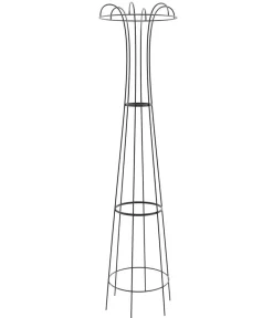 Dehner Premium Metall-Obelisk Maxima, Schwarz Online