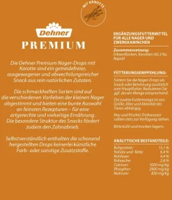 Dehner Premium Nager-Drops Mix, 3 x 140 g Sale