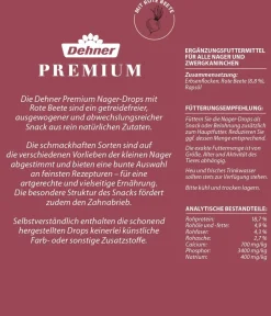 Dehner Premium Nagersnacks > Nager-Drops, 3 x 140 g