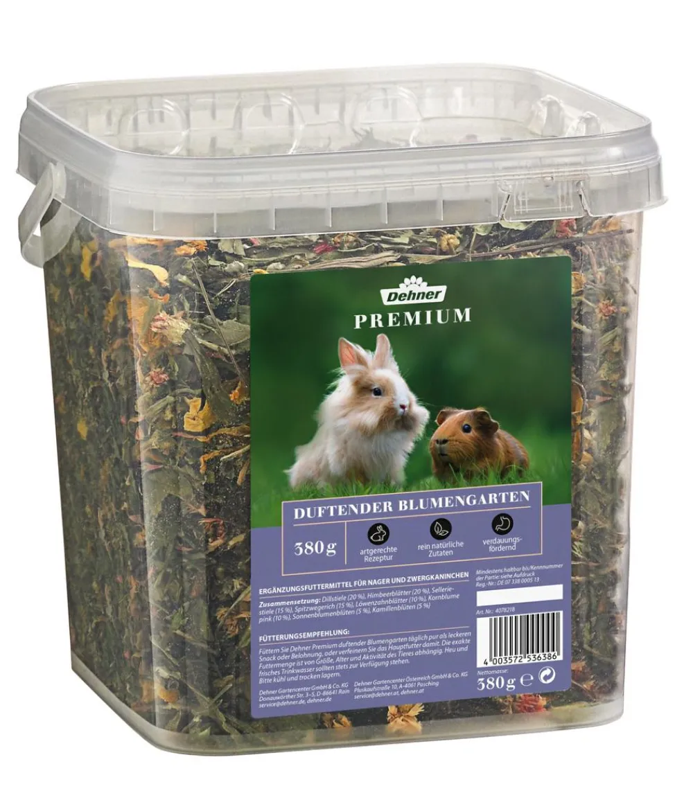 Dehner Premium Nagersnack Duftender Blumengarten, 380 g Hot