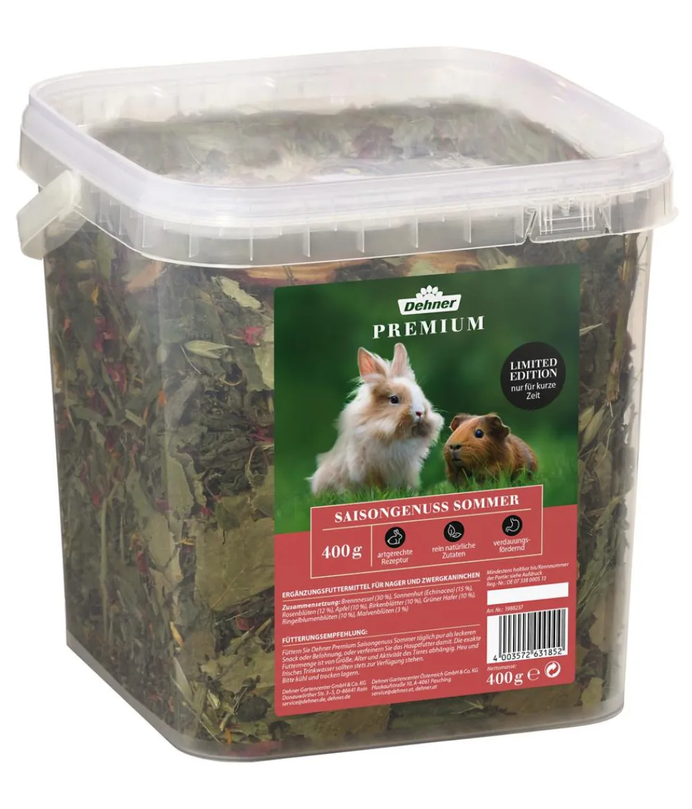 Dehner Premium Nagersnacks - Nagersnack Saisongenuss Sommer, 400 g