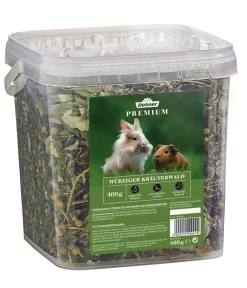 Dehner Premium Nagersnacks - Nagersnack Würziger Kräuterwald, 400 g