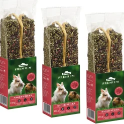 Dehner Premium Nagersnacks - Nager-Sticks getreidefrei, 3 x 150 g