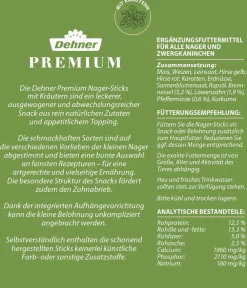 Dehner Premium Nager-Sticks Mix, 3 x 150 g Online