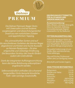 Dehner Premium Nager-Sticks Mix, 3 x 150 g Online