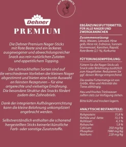 Dehner Premium Nager-Sticks, 3 x 150 g Outlet