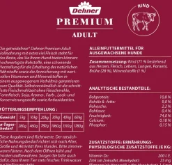 Dehner Premium Nassfutter Hund > Nassfutter für Hunde Adult