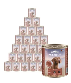 Dehner Premium Nassfutter für Hunde Adult Hot