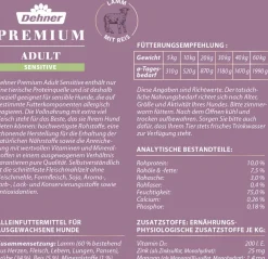 Dehner Premium Nassfutter für Hunde Adult Sensitive New