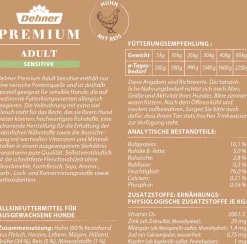 Dehner Premium Nassfutter Hund > Nassfutter für Hunde Junior, Rind mit Geflügel