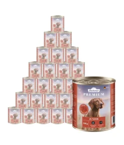 Dehner Premium Nassfutter für Hunde Junior, Rind mit Geflügel Outlet