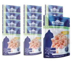 Dehner Premium Nassfutter Katze > Nassfutter für Katzen Sensitive, 12 x 100 g