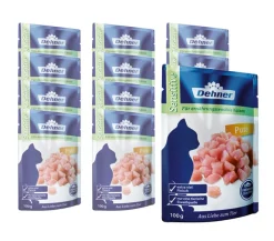 Dehner Premium Nassfutter für Katzen Sensitive, 12 x 100 g Best