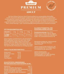 Dehner Premium Nassfutter Katze > Nassfutter für Katzen Adult, 12 x 100 g