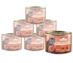 Dehner Premium Nassfutter Katze - Nassfutter für Katzen Adult