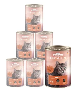 Dehner Premium Nassfutter Katze - Nassfutter für Katzen Adult