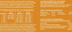Dehner Premium Nassfutter für Katzen Kitten, /400 g New