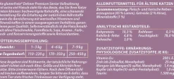 Dehner Premium Nassfutter Katze - Nassfutter für Katzen Senior, /400 g