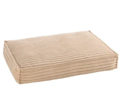 Dehner Premium Betten & Kissen|Hundekissen - Orthopädische Hundematratze Sikari, rechteckig, ca. B100/H14/T70 cm Beige