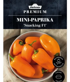 Dehner Gemüsesamen > Premium Samen Mini-Paprika 'Snacking F1'
