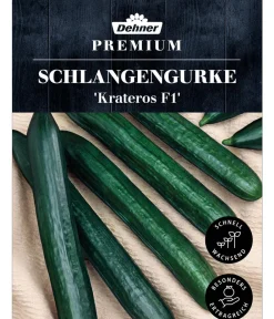 Dehner Gemüsesamen - Premium Samen Schlangengurke 'Krateros F1'