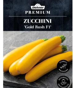 Dehner Gemüsesamen - Premium Samen Zucchini 'Gold Rush F1'