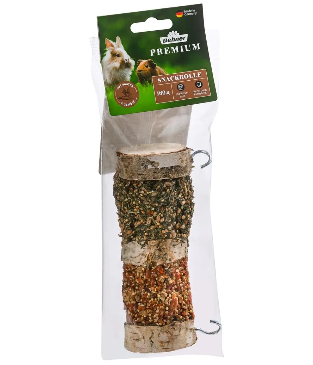 Dehner Premium Nagersnacks > Snackrolle für Nager, Saaten & Gemüse, 160 g