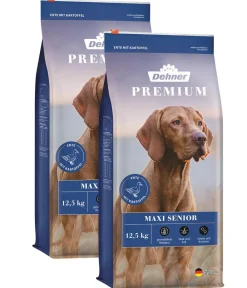 Dehner Premium Trockenfutter Hund > Trockenfutter für Hunde Maxi Senior, Ente & Kartoffel