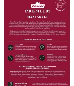 Dehner Premium Trockenfutter für Hunde Maxi Adult, Rind & Kartoffel Sale