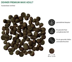 Dehner Premium Trockenfutter für Hunde Maxi Adult, Rind & Kartoffel Sale