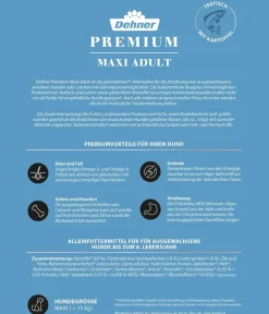 Dehner Premium Trockenfutter für Hunde Maxi Adult, Seefisch mit Kartoffel Online