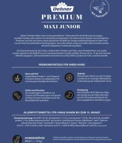 Dehner Premium Trockenfutter Hund > Trockenfutter für Hunde Maxi Junior