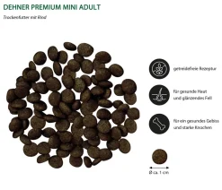 Dehner Premium Trockenfutter für Hunde Mini Adult, Rind & Kartoffel New
