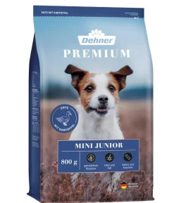 Dehner Premium Trockenfutter Hund > Trockenfutter für Hunde Mini Junior, Ente & Kartoffel