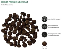 Dehner Premium Trockenfutter für Hunde Mini Adult, Ente & Kartoffel Best